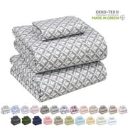 Ruvanti 100% Cotton Sheets - Crispy Cooling Percale Sheets - Breathable \u0026 Durable Twin Sheet Set - Deep Pocket Twin Size Sheets - Idiomatic Expression – Moisture Wicking Bed Sheets - 3 Pieces